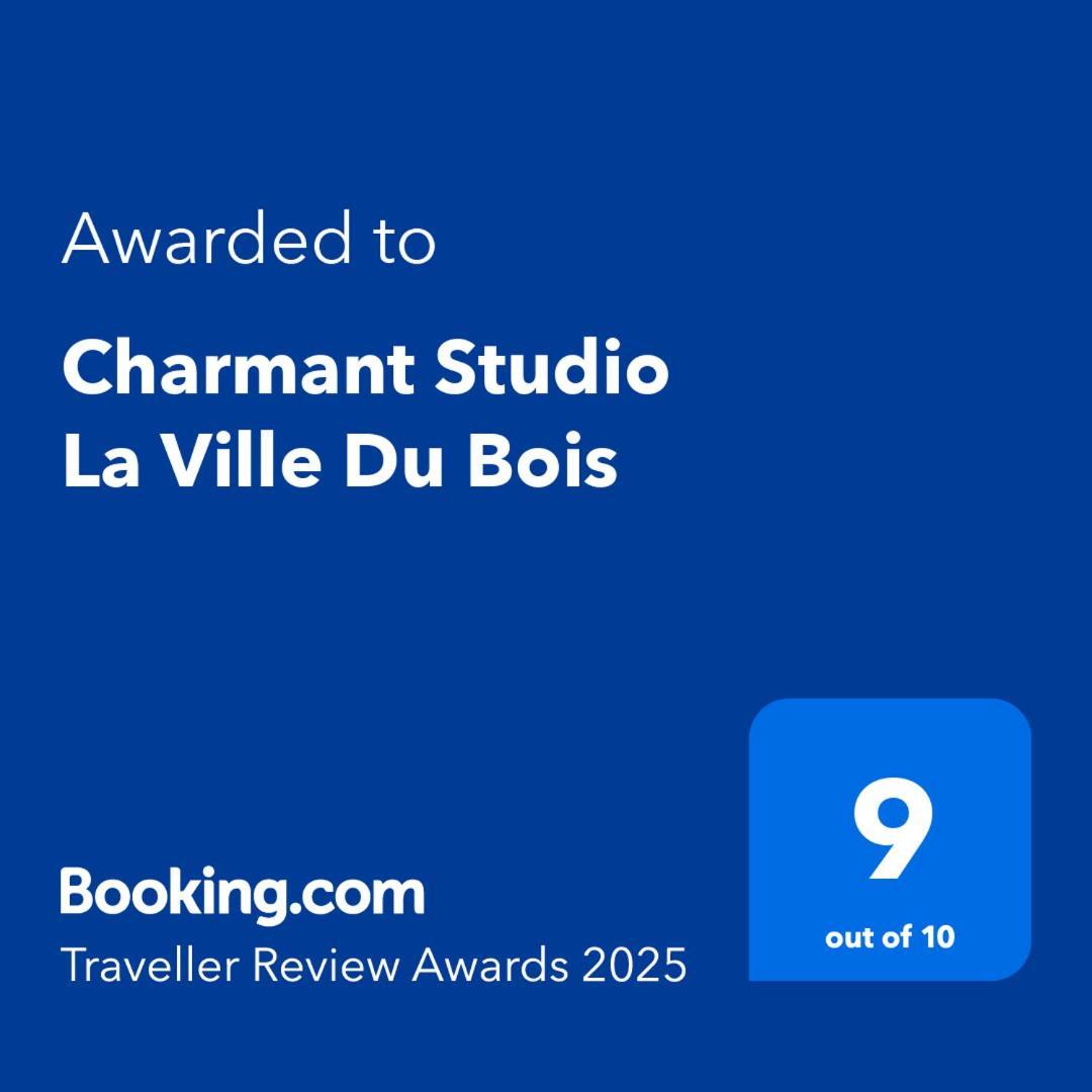 Charmant Studio La Ville Du Bois Extérieur photo